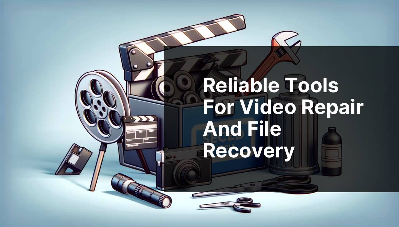 Reliable Tools for Video Repair and File Recovery