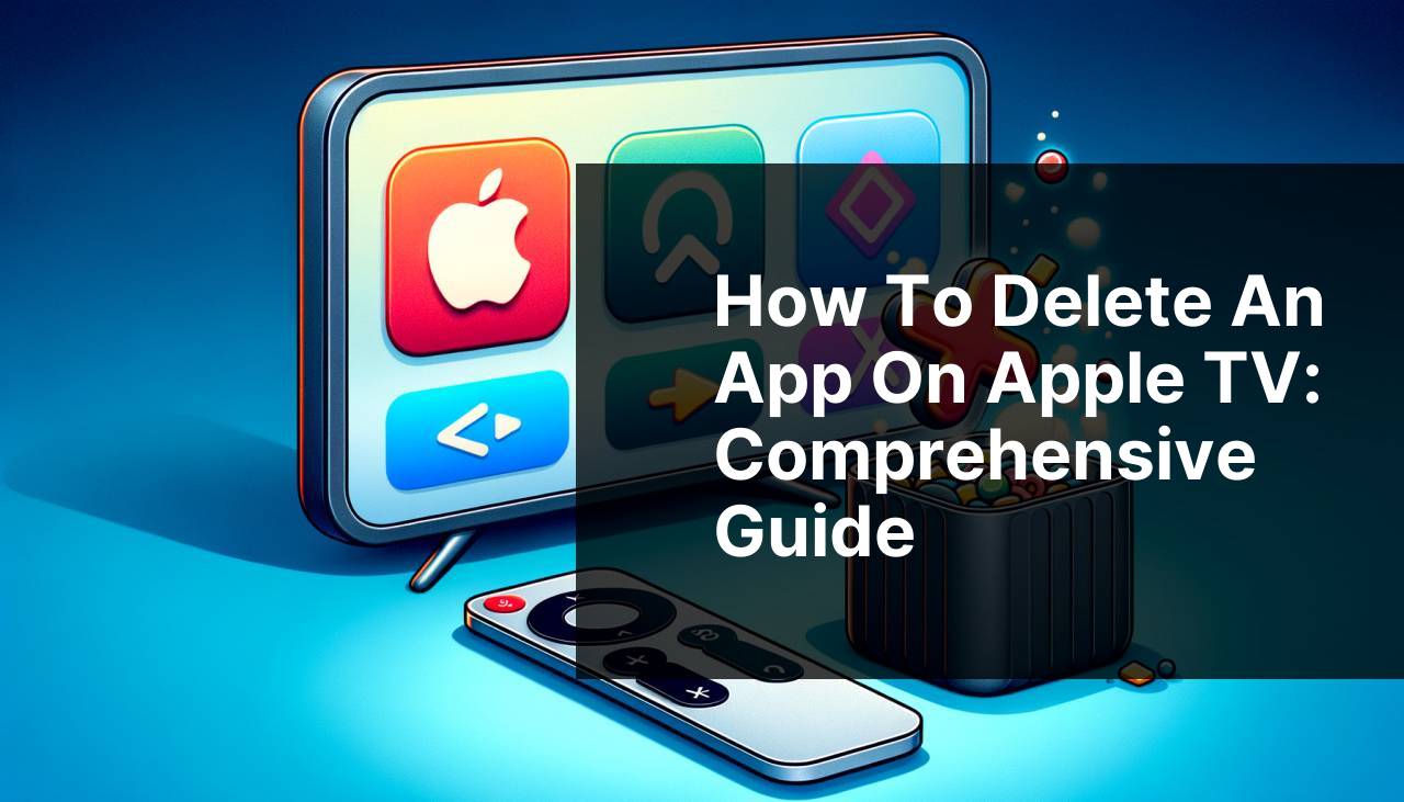 How to Delete an App on Apple TV: Comprehensive Guide - How To Close Out Apps On Apple Tv