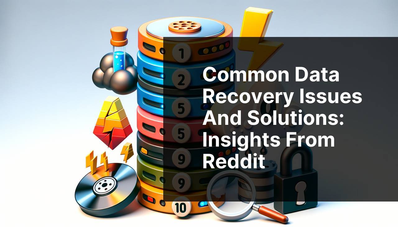 Common Data Recovery Issues and Solutions: Insights from Reddit