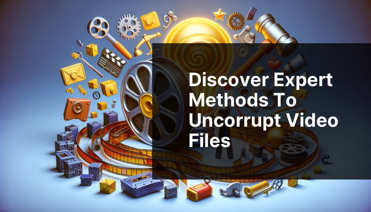 Discover Expert Methods to Uncorrupt Video Files