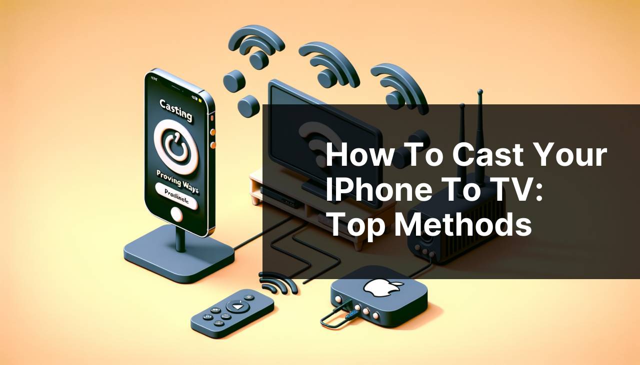 How to Cast Your iPhone to TV: Top Methods