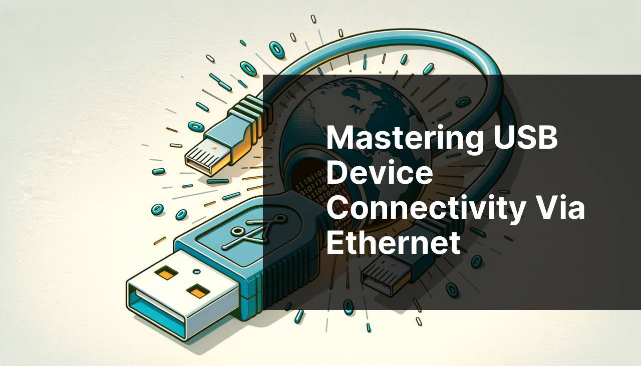 Mastering USB Device Connectivity via Ethernet