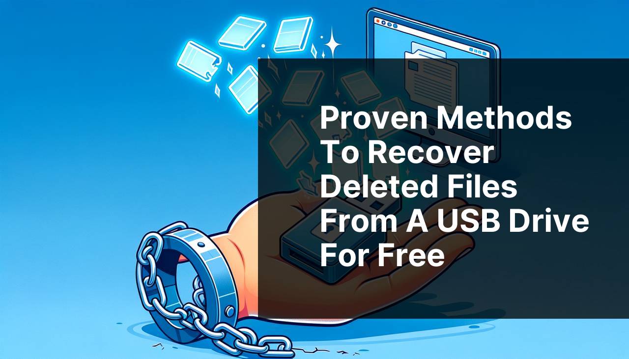 Proven Methods to Recover Deleted Files from a USB Drive for Free