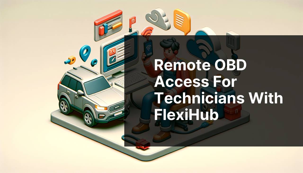 Remote OBD Access for Technicians with FlexiHub