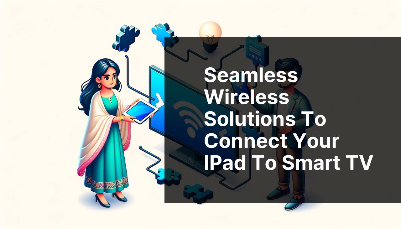 Seamless Wireless Solutions to Connect Your iPad to Smart TV