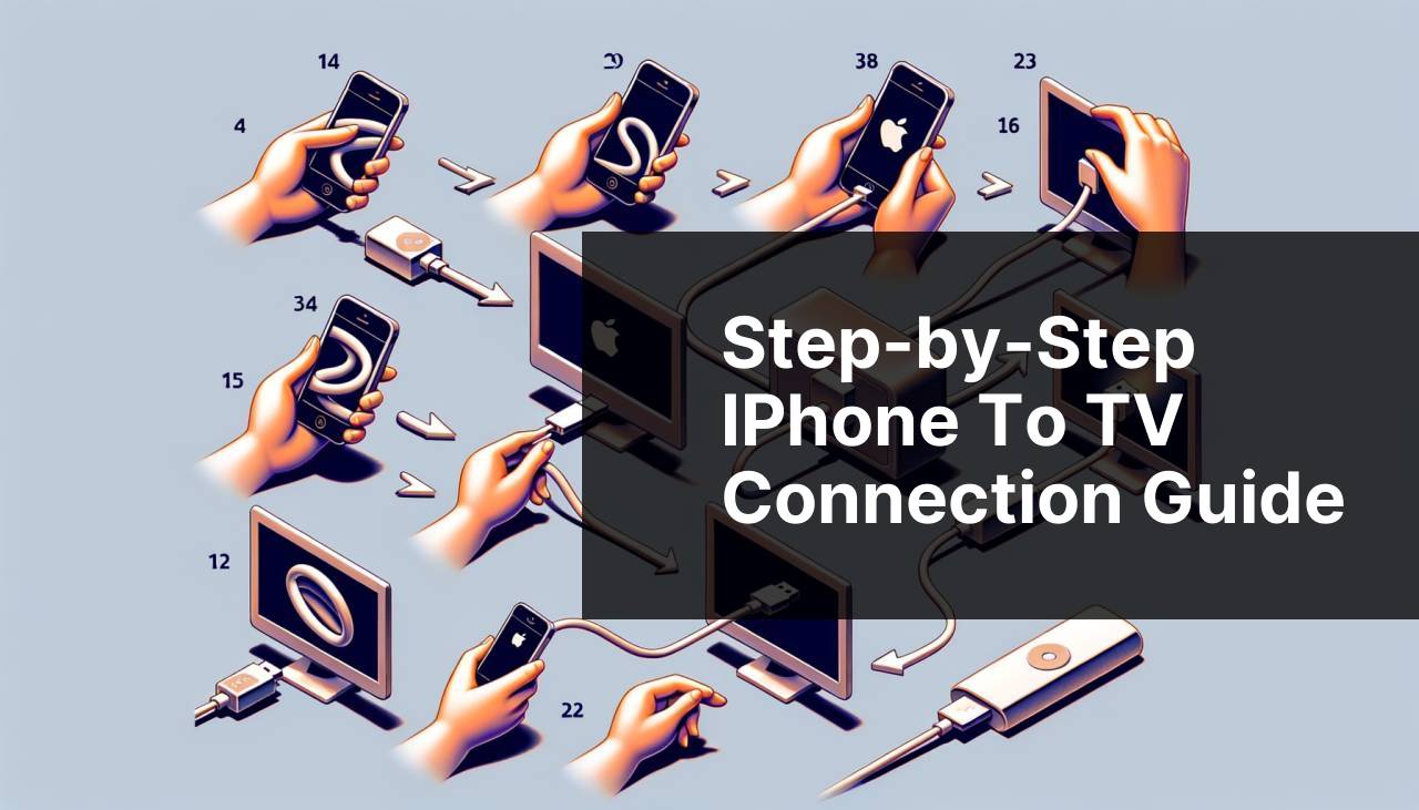 Step-by-Step iPhone to TV Connection Guide