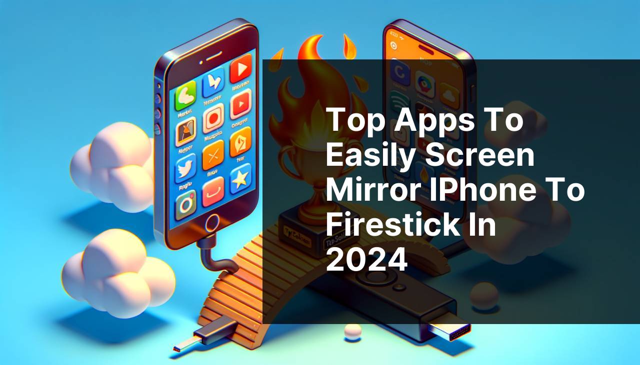 Top Apps to Easily Screen Mirror iPhone to Firestick in 2024