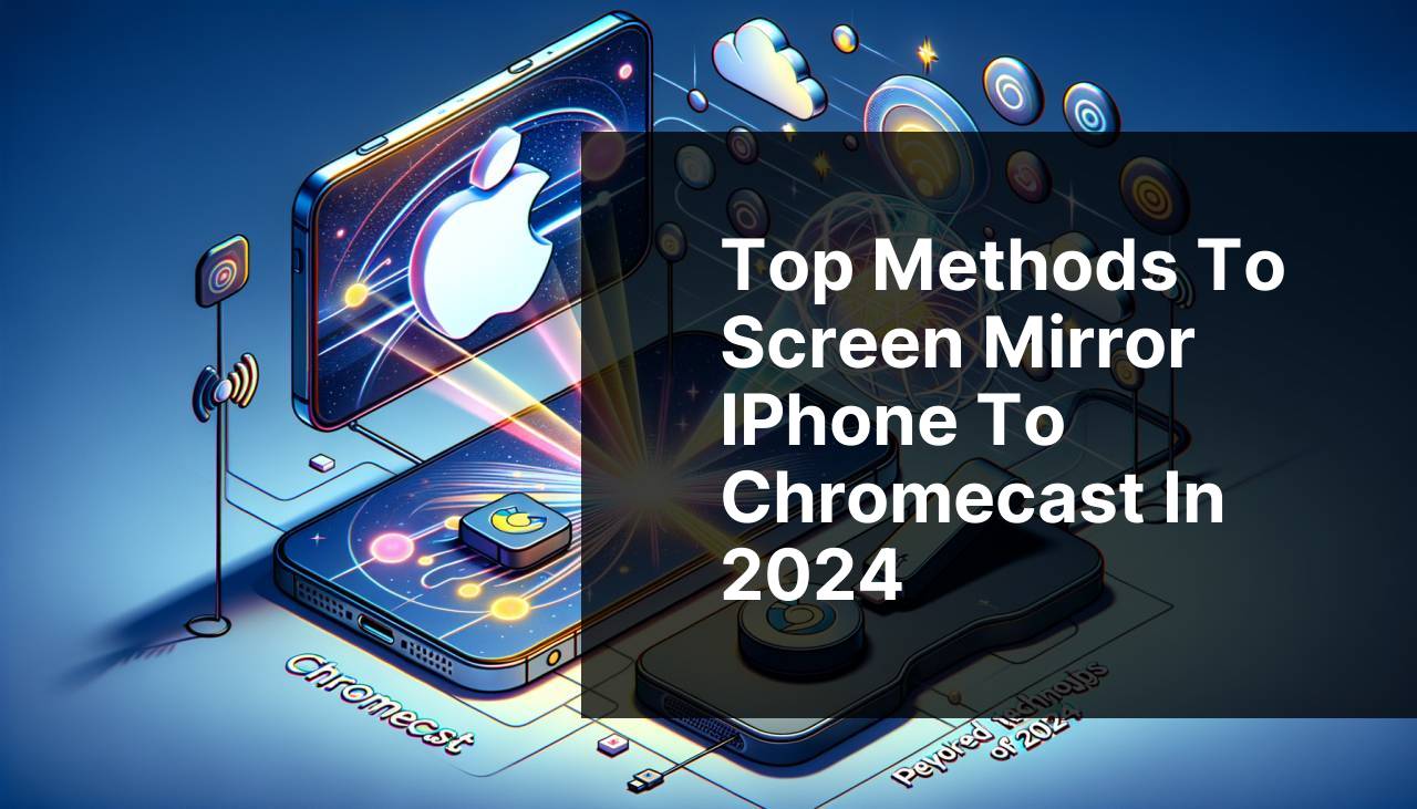 Top Methods to Screen Mirror iPhone to Chromecast in 2024