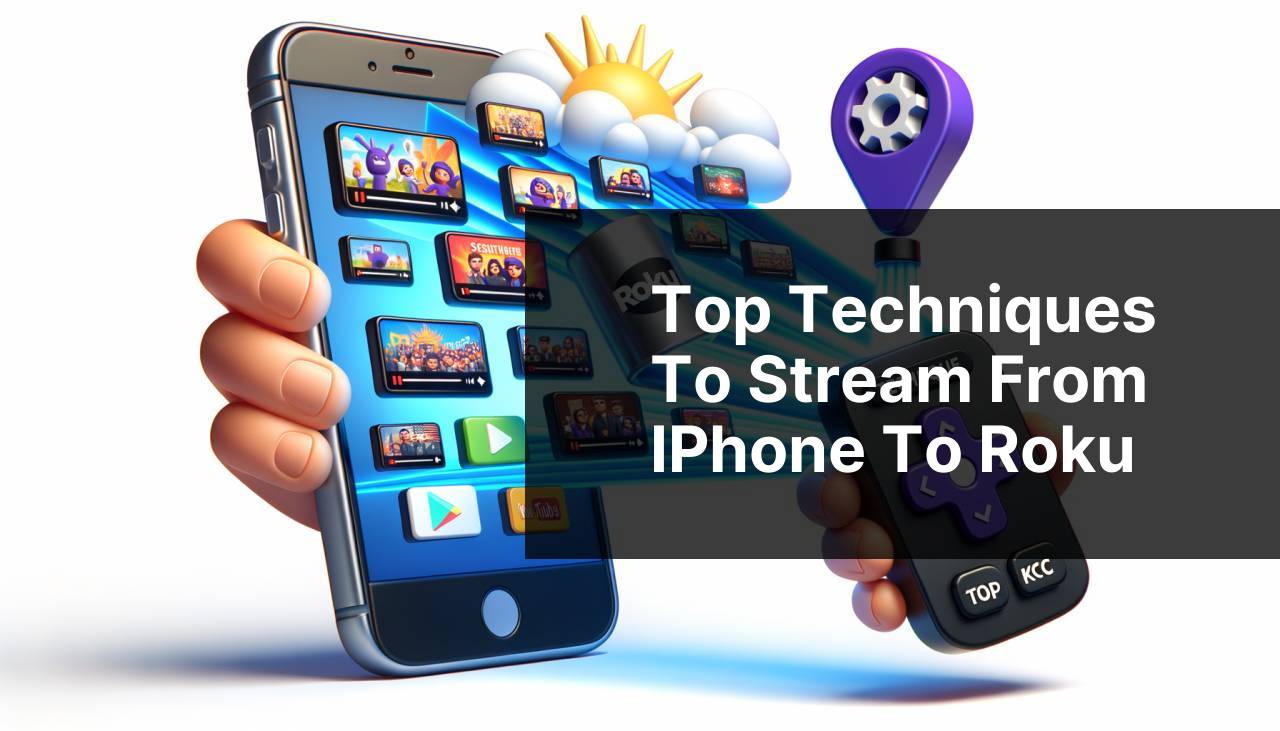 Top Techniques to Stream from iPhone to Roku