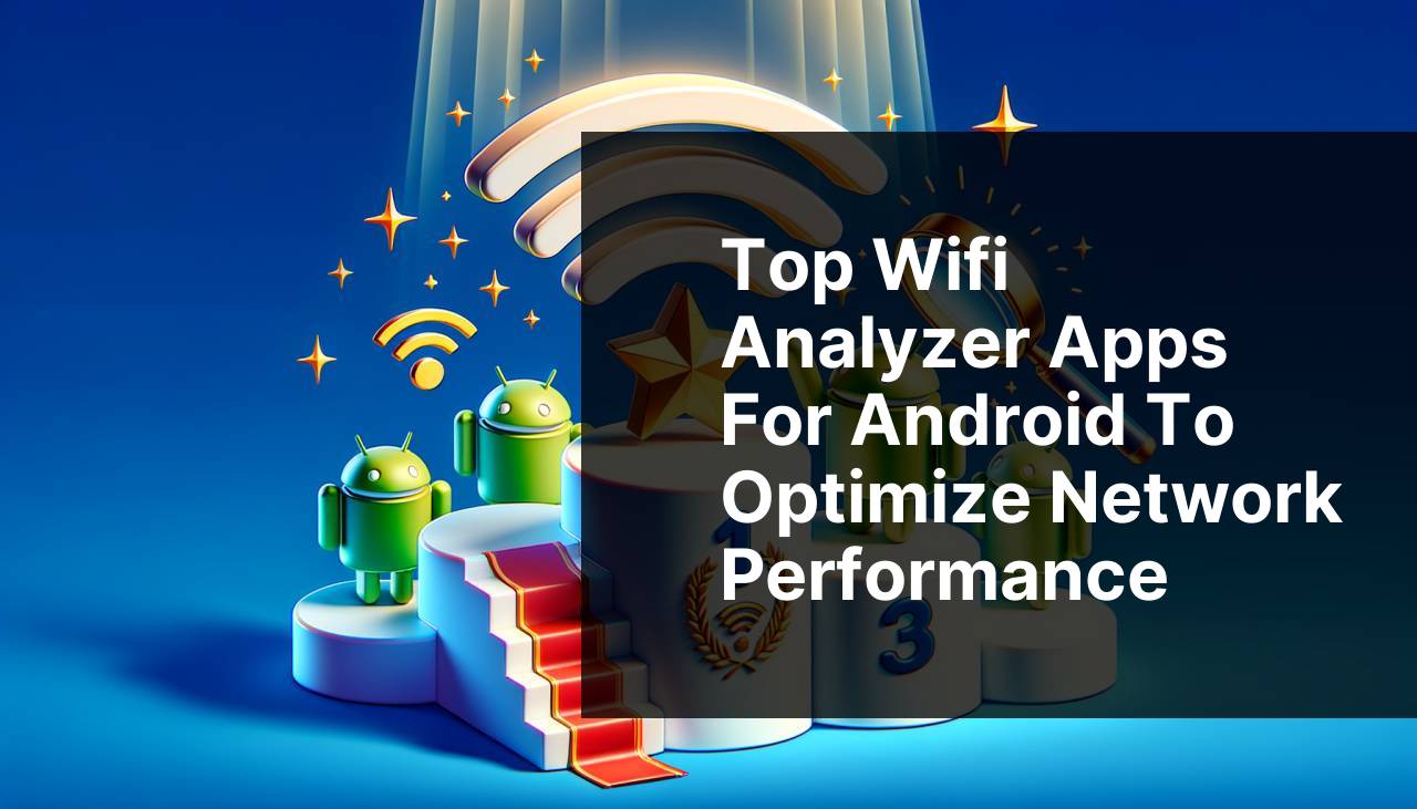 Top Wifi Analyzer Apps for Android to Optimize Network Performance