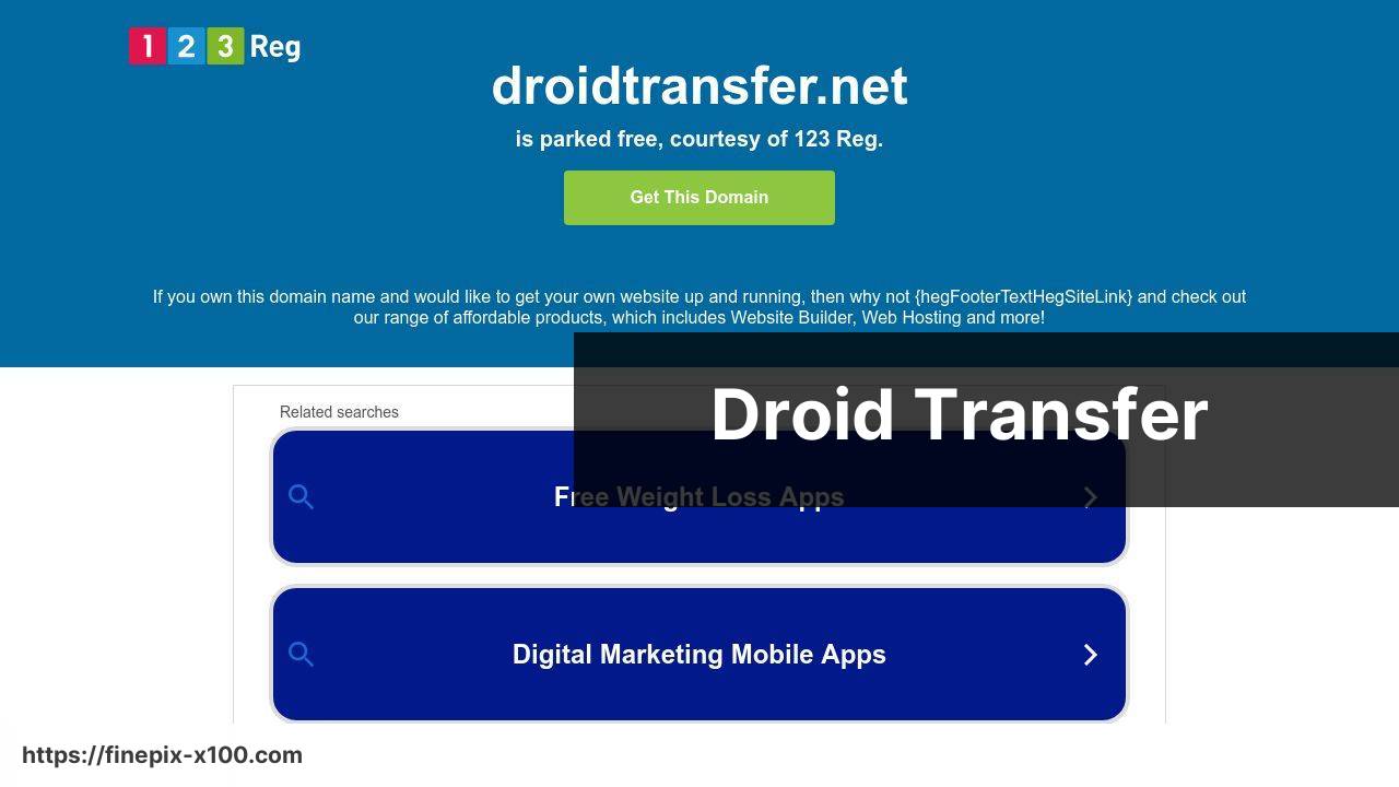 https://www.droidtransfer.net/ screenshot