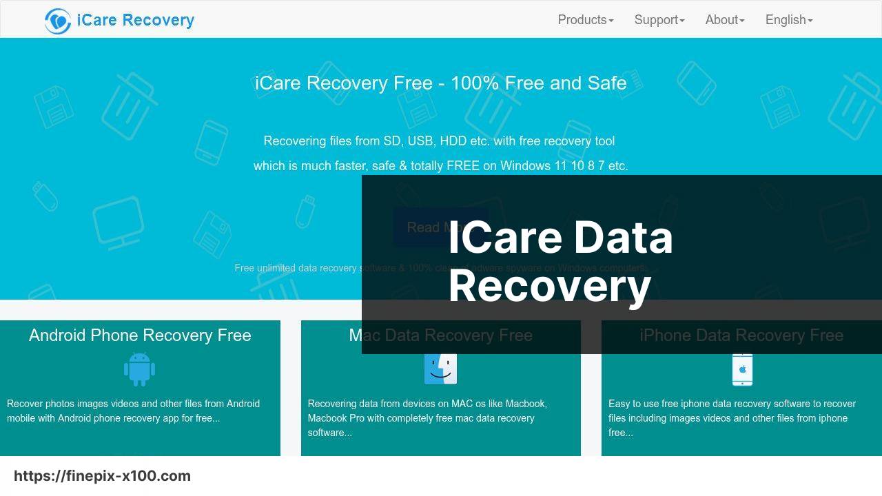 https://www.icare-recovery.com/ screenshot