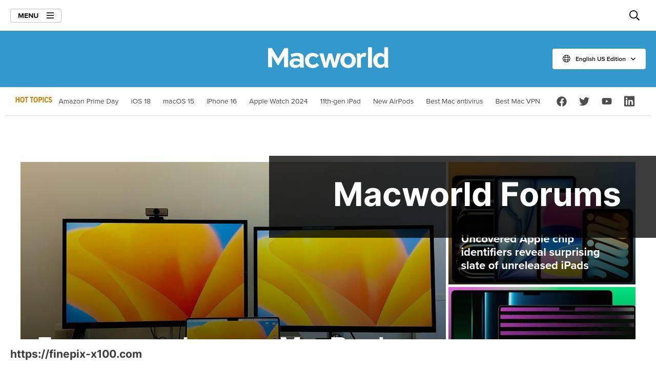 https://www.macworld.com/ screenshot